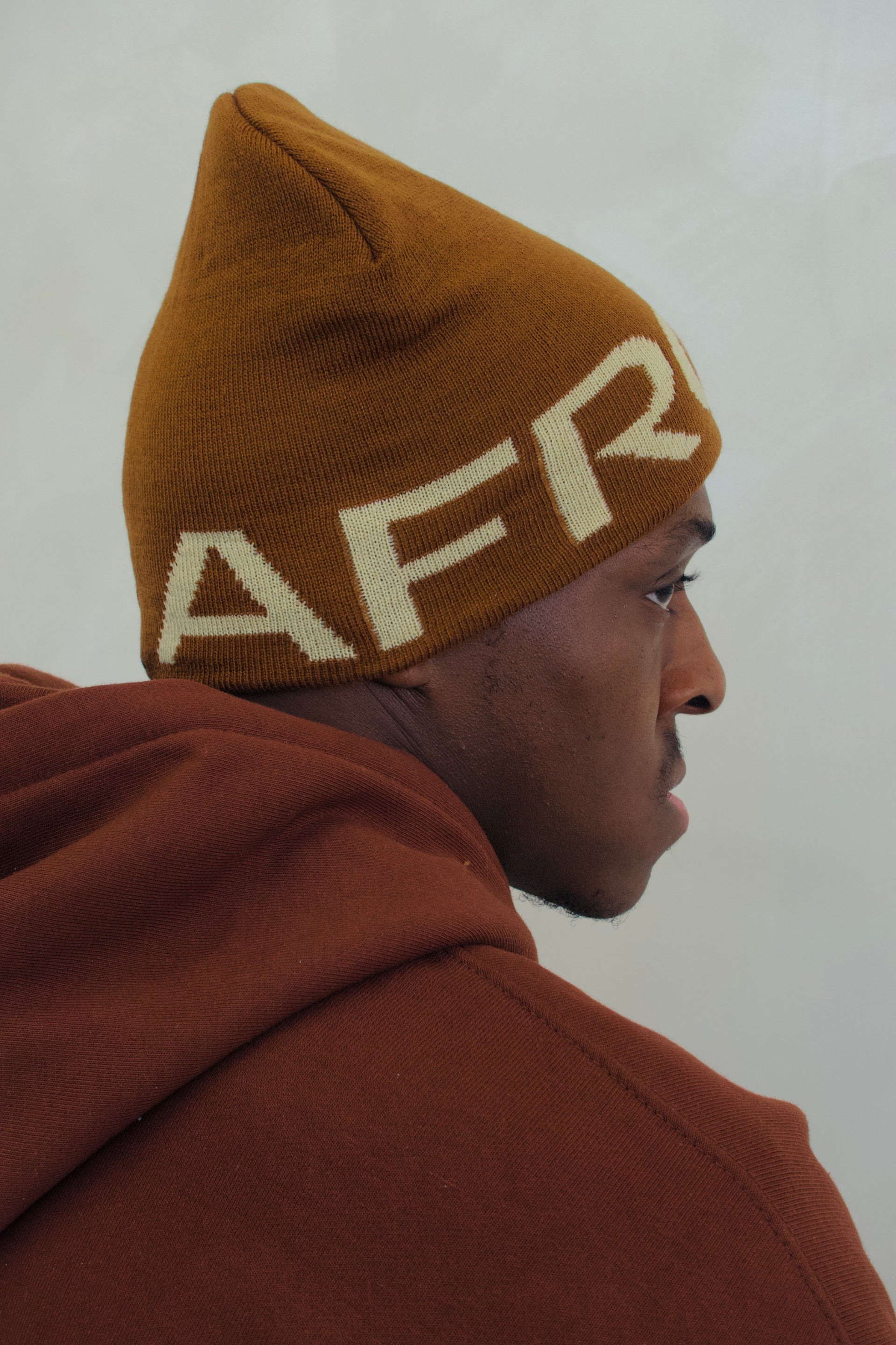 Heritage Edition ll AFRO LDN Brown Beanie