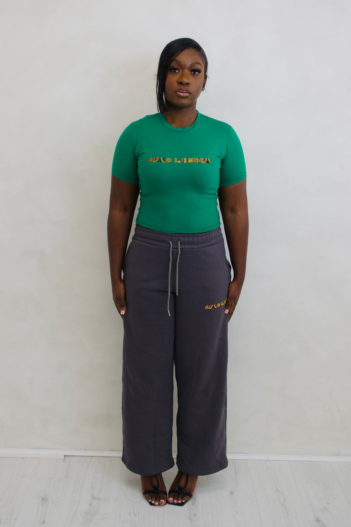 Heritage Edition ll Green Crop Top