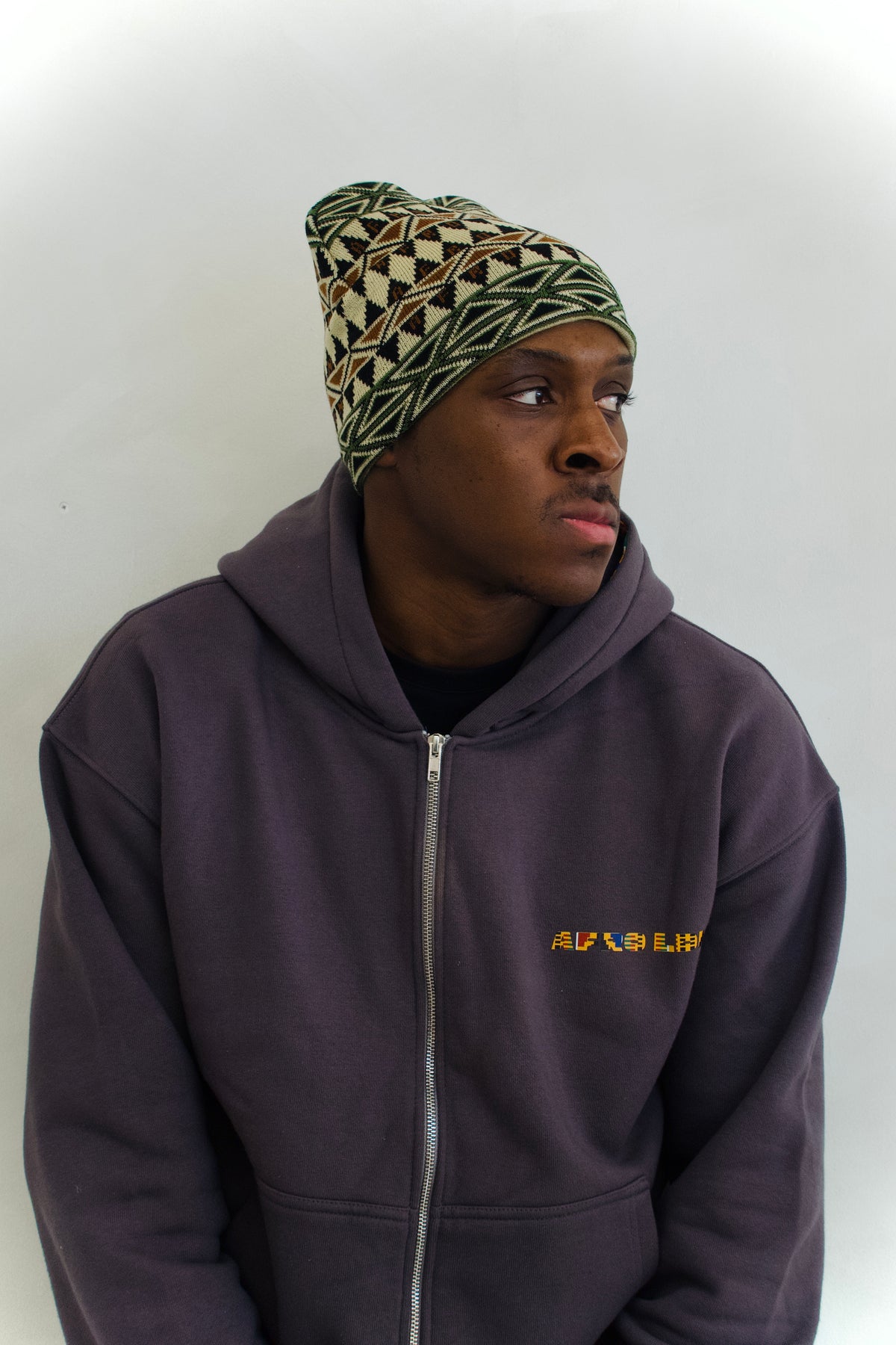 Heritage Edition ll Green Pattern Beanie