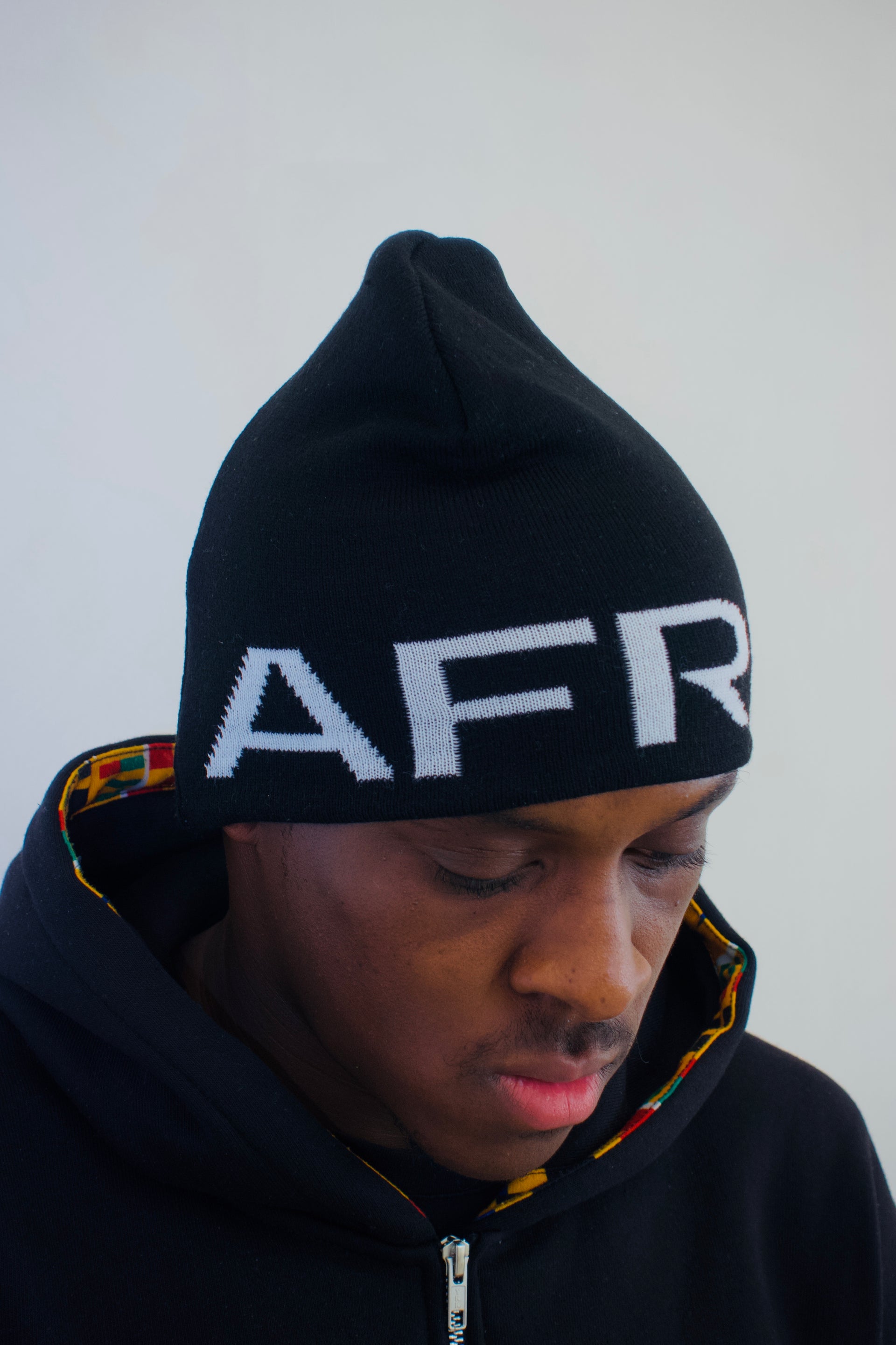 Heritage Edition ll AFRO LDN Black Beanie