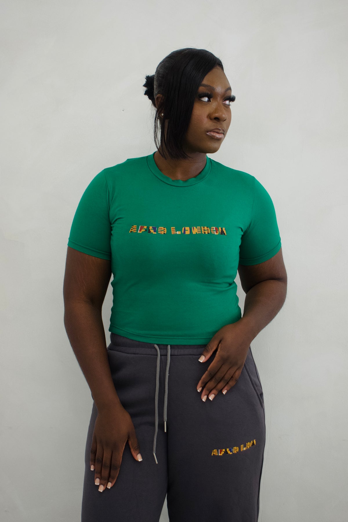 Heritage Edition ll Green Crop Top