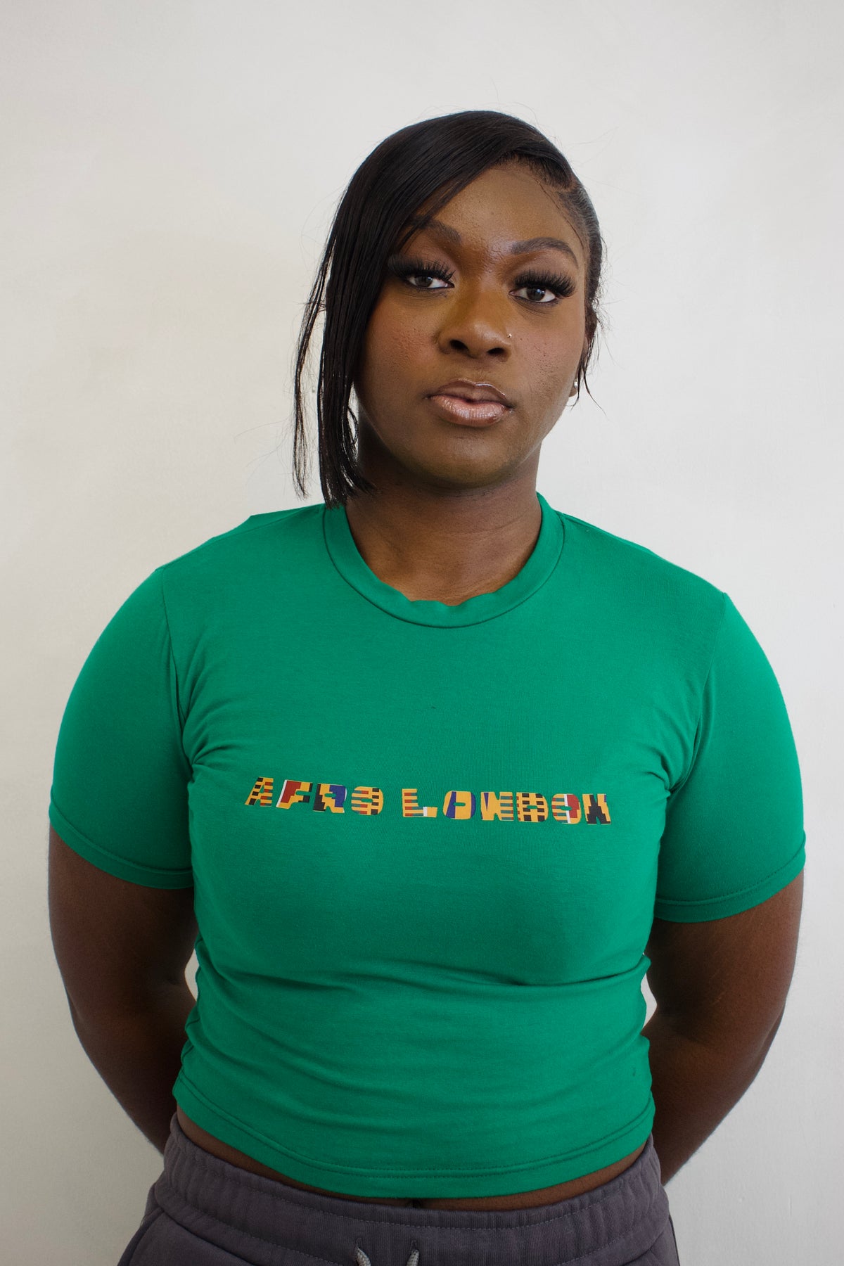 Heritage Edition ll Green Crop Top