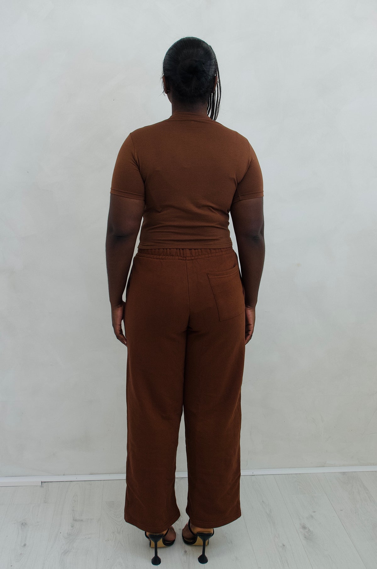 Heritage Edition ll Brown Crop Top