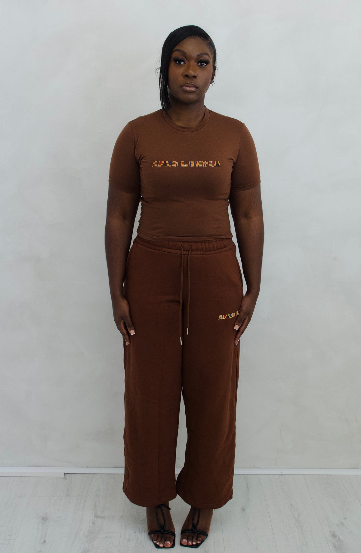 Heritage Edition ll Brown Crop Top