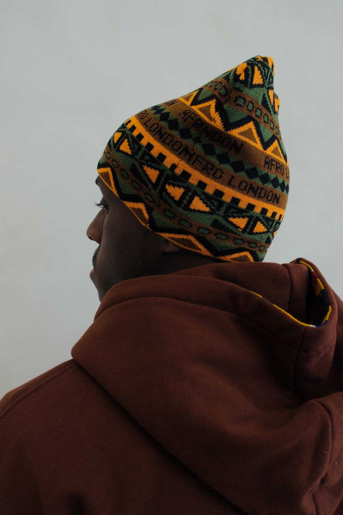 Heritage Edition ll Orange Pattern Beanie