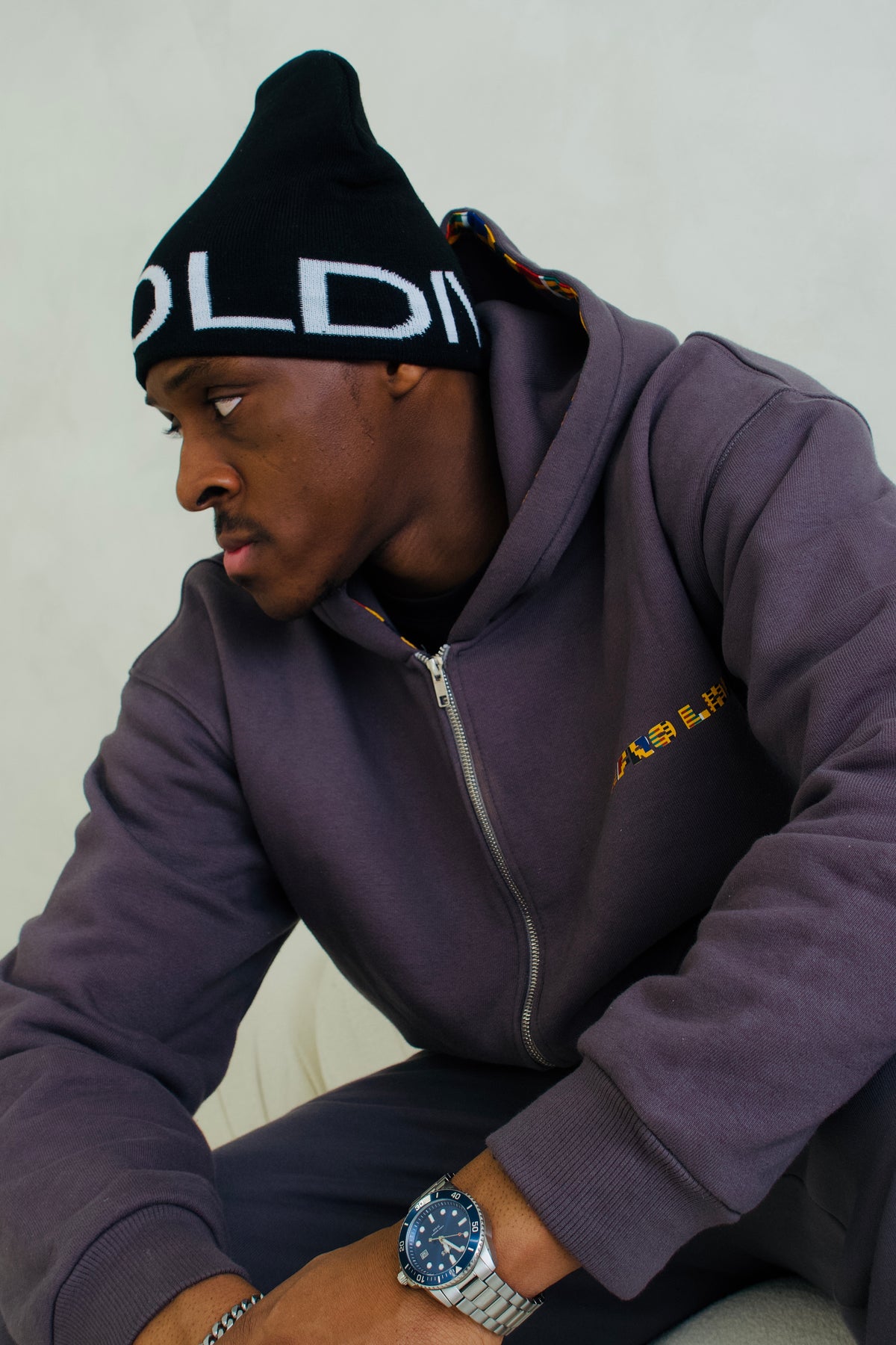 Heritage Edition ll AFRO LDN Black Beanie