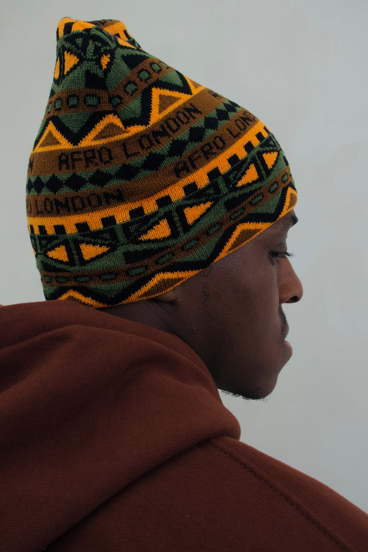 Heritage Edition ll Orange Pattern Beanie