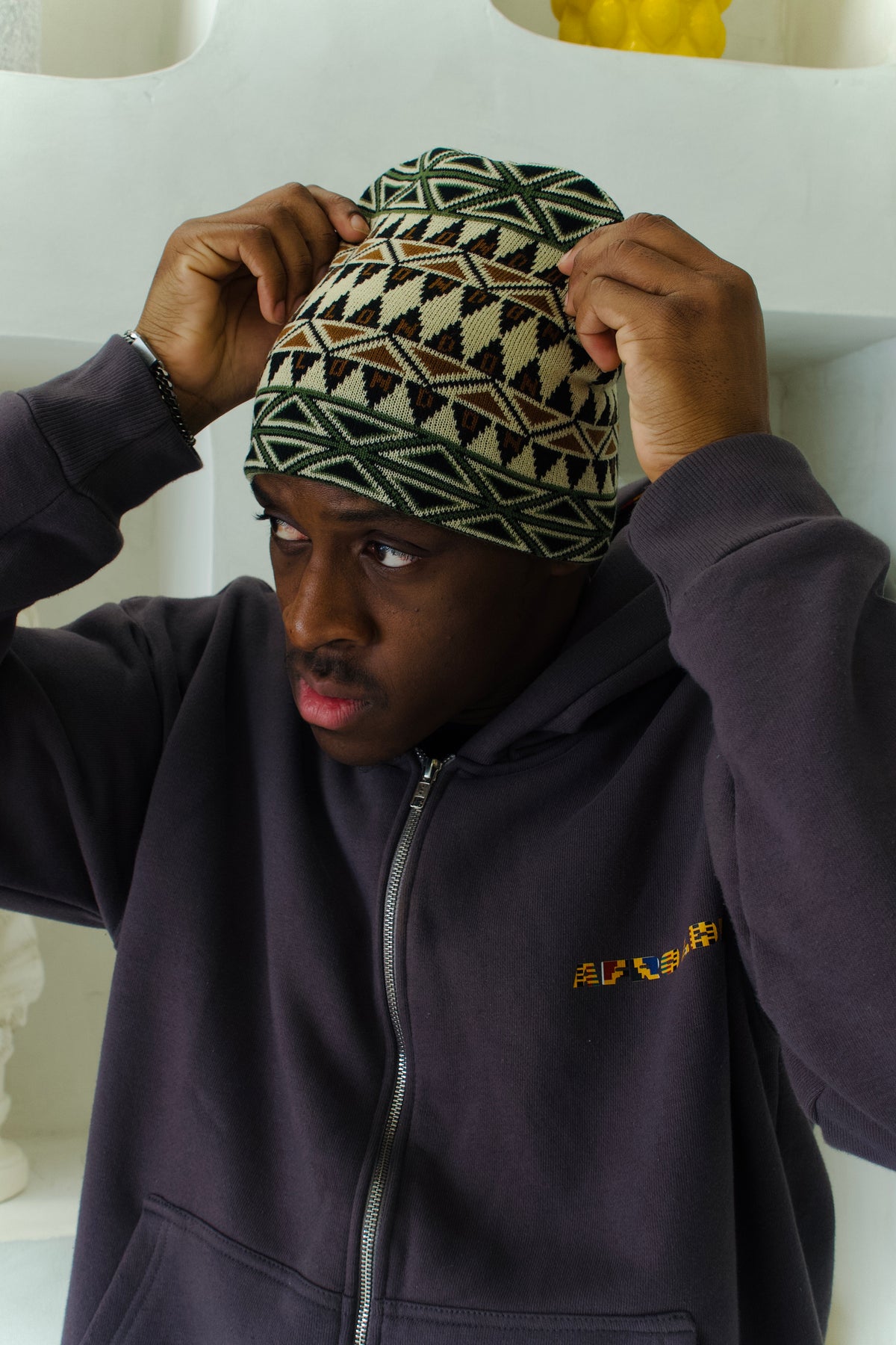 Heritage Edition ll Green Pattern Beanie