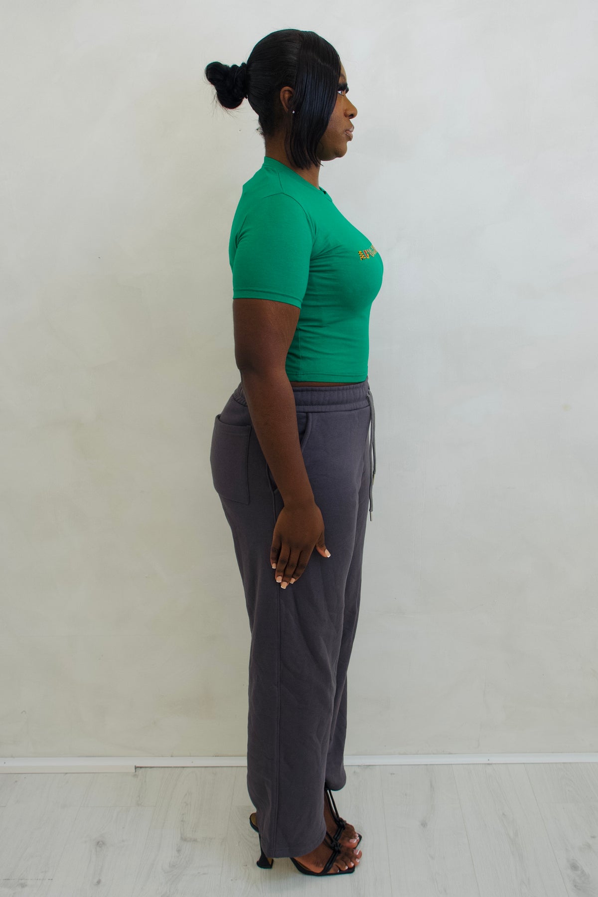Heritage Edition ll Green Crop Top