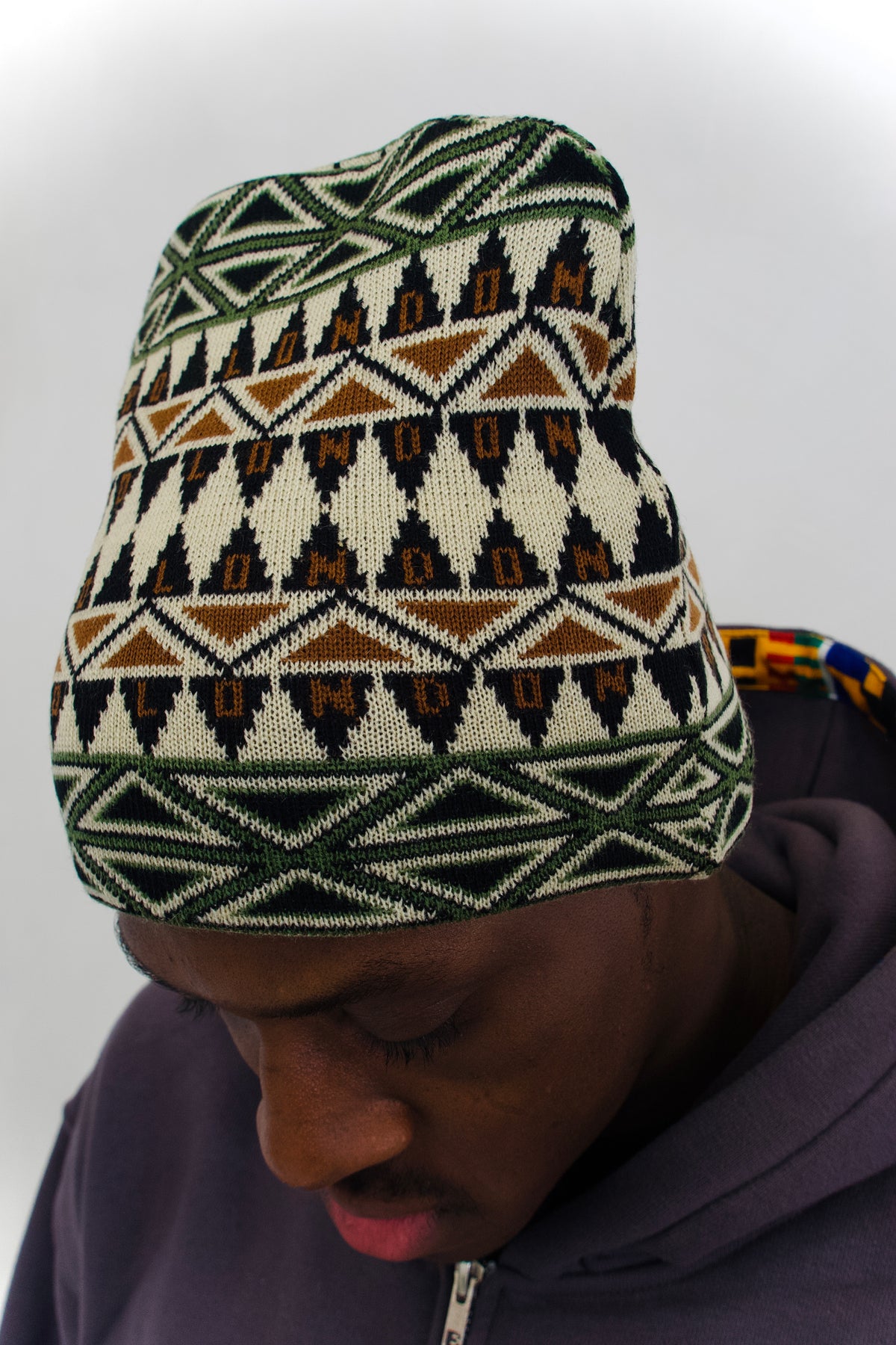 Heritage Edition ll Green Pattern Beanie