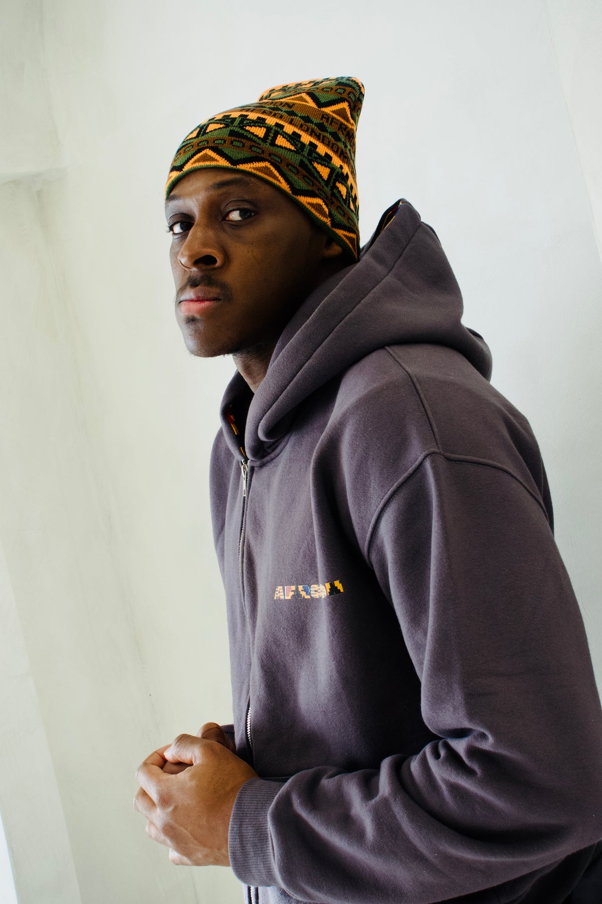 Heritage Edition ll Orange Pattern Beanie
