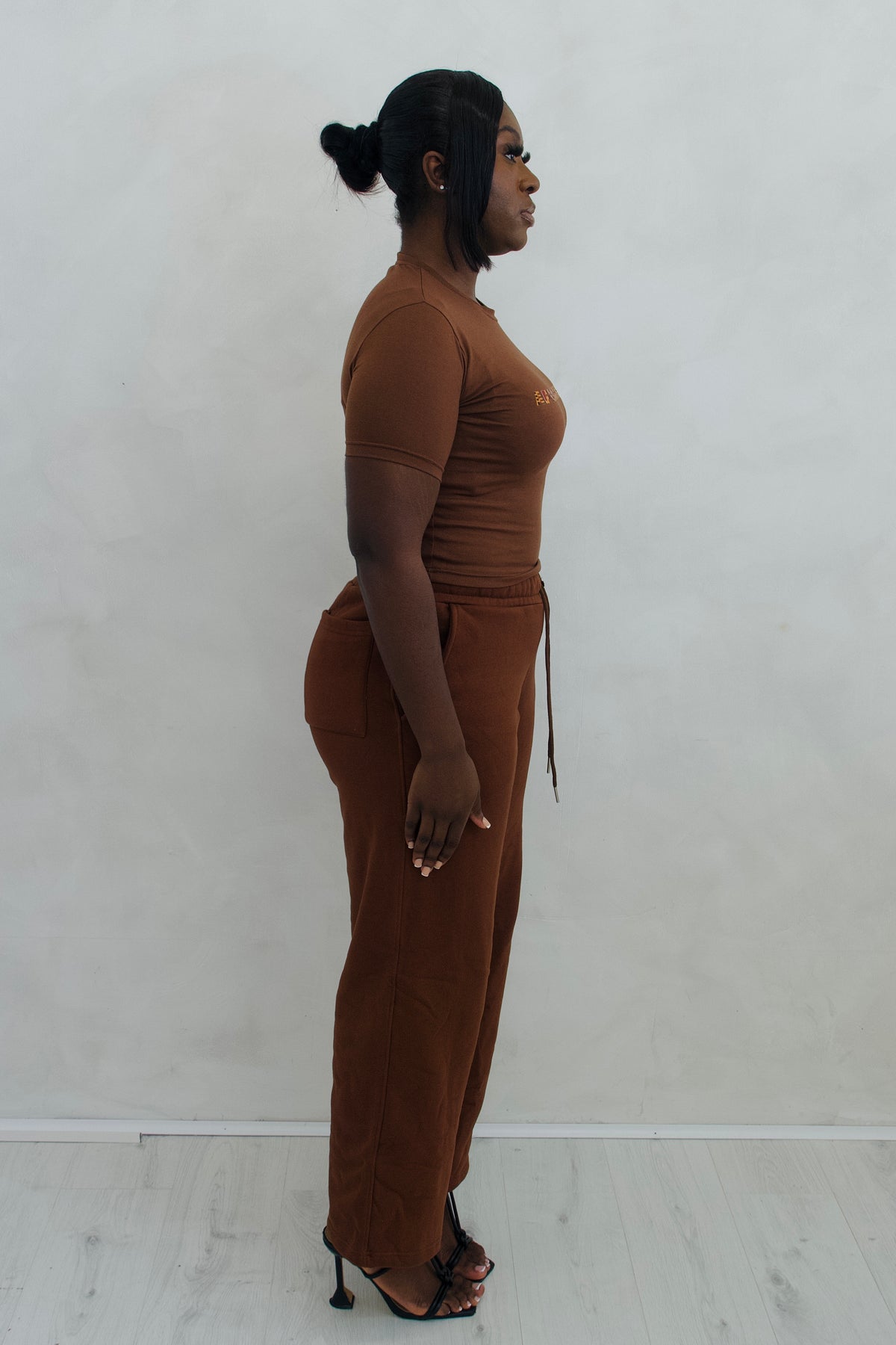 Heritage Edition ll Brown Crop Top