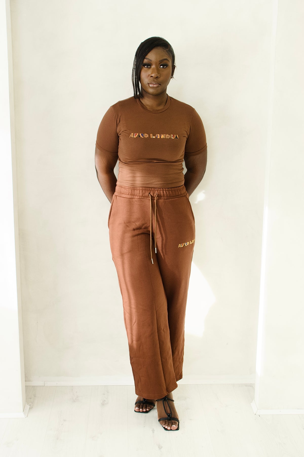 Heritage Edition ll Brown Crop Top