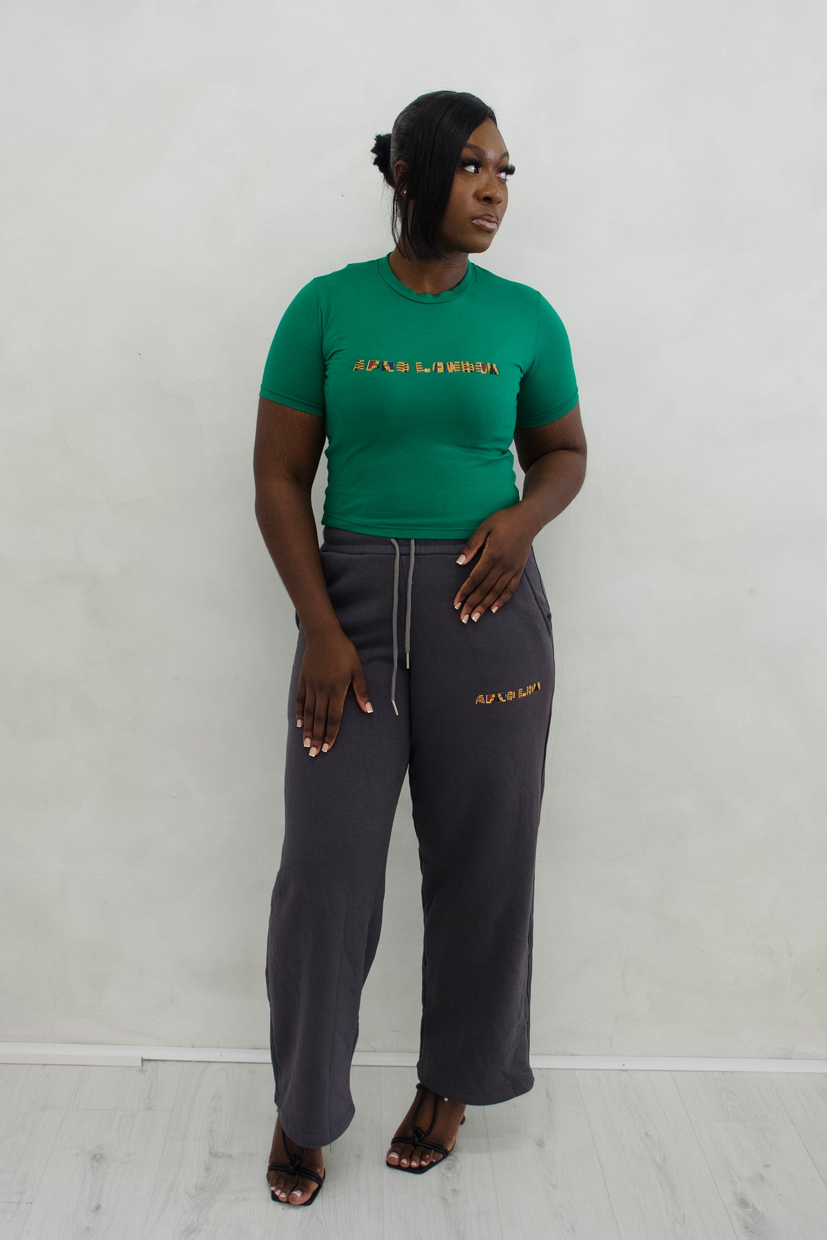 Heritage Edition ll Green Crop Top